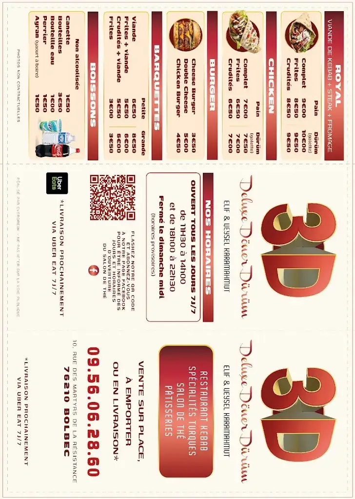 Menu_3D Deluxe Doner Durum_Bolbec_image_4