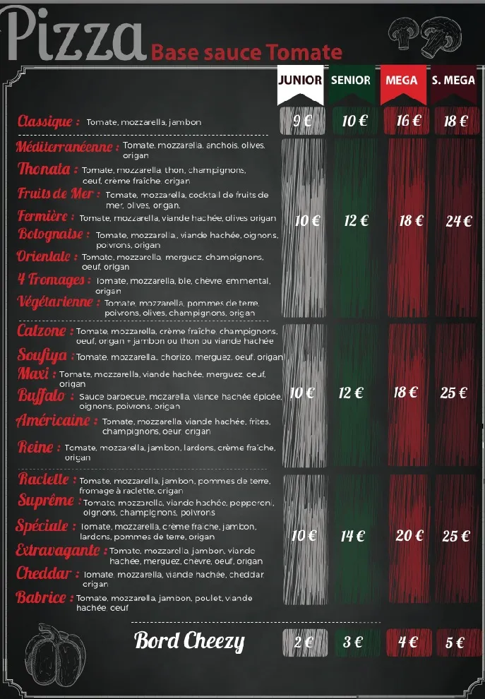 Menu_Pizzaland Bolbec_Bolbec_image_1