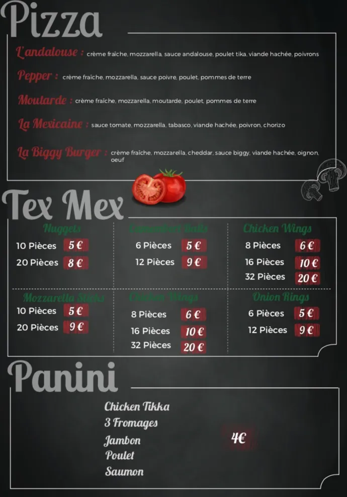 Menu_Pizzaland Bolbec_Bolbec_image_2