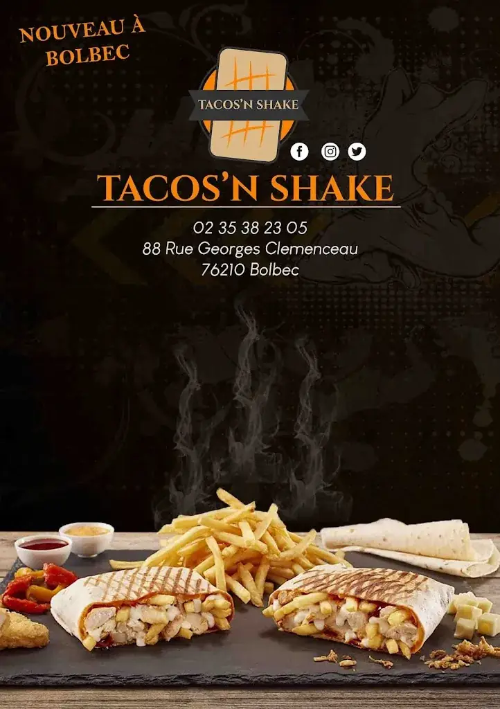 TACOS'N SHAKE restaurant in Bolbec