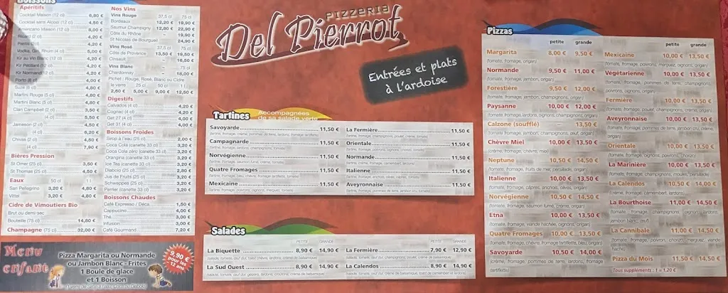 Menu_Pizzeria del pierrot_Bourth_image_1