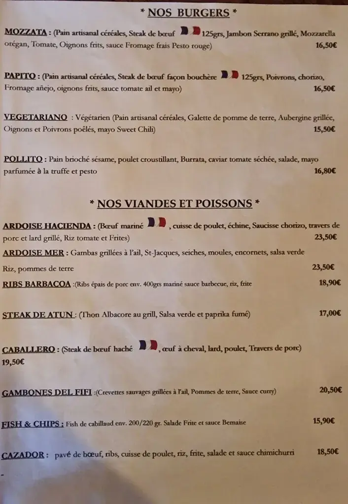 Menu_Casa Del Papito_Bourgtheroulde_immagine_1