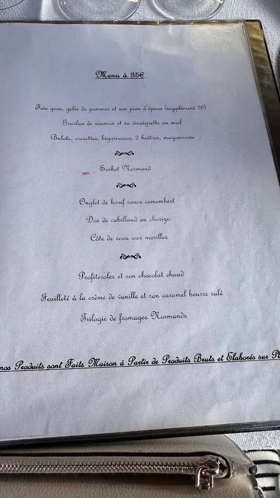Menu_Auberge du Bac_Jumièges_image_4