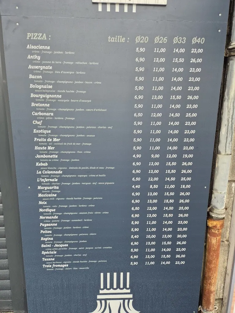 Menu_Pizzeria les Colonnades_Bourg-Achard_image_1