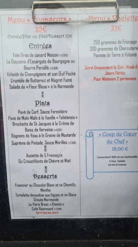 Menu_Auberge Des Voyageurs_Goderville_image_2