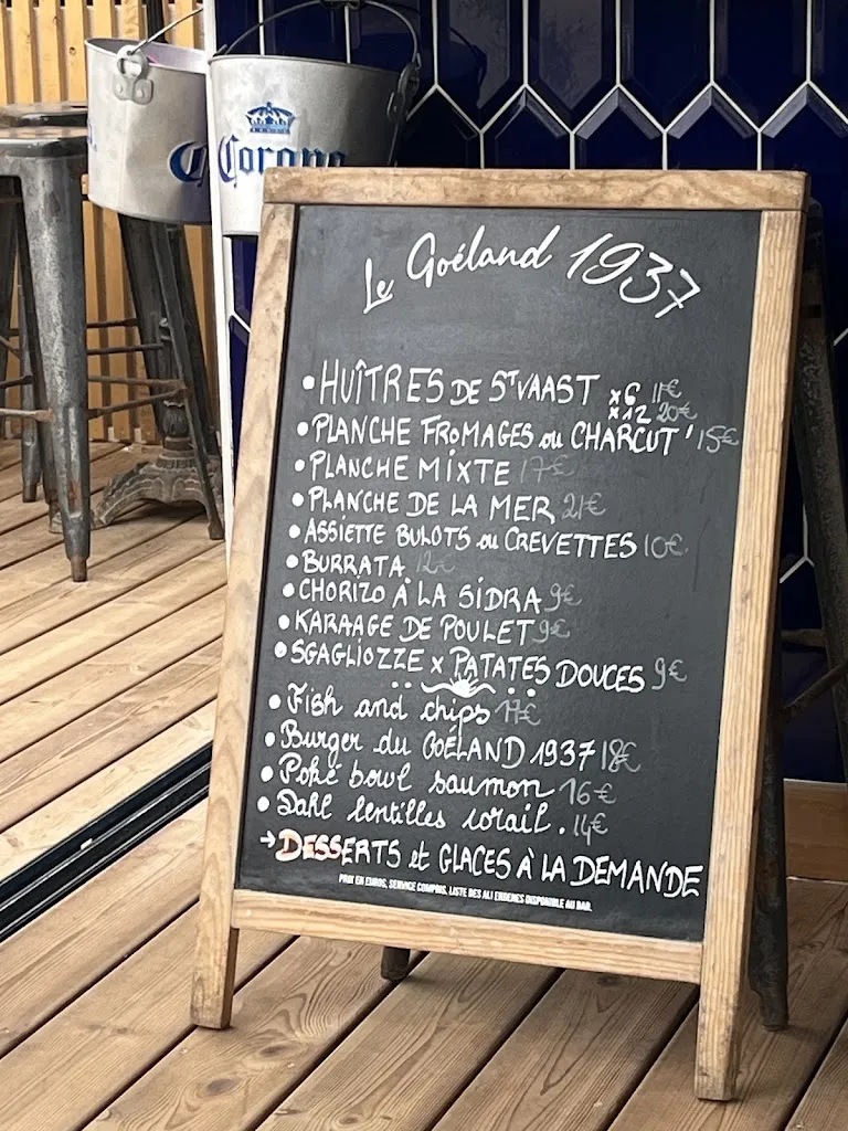 Menu_LE GOELAND 1937_Bretteville_immagine_2