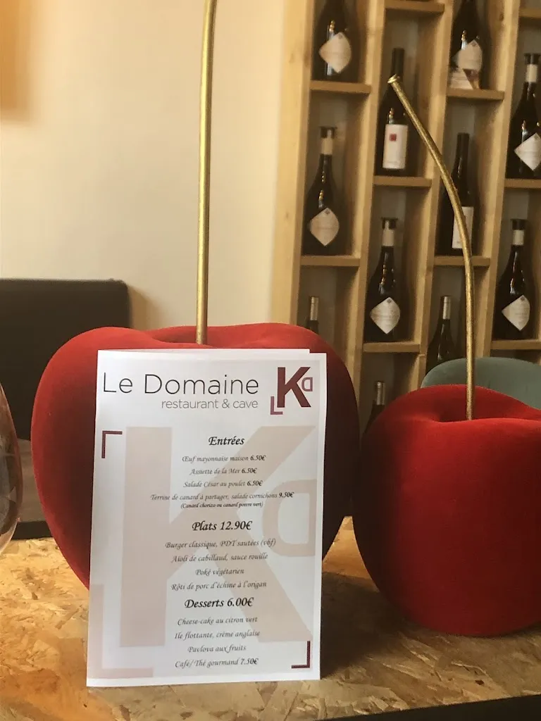 Menu_Le Domaine K Restaurant_Bretteville-sur-Odon_image_1