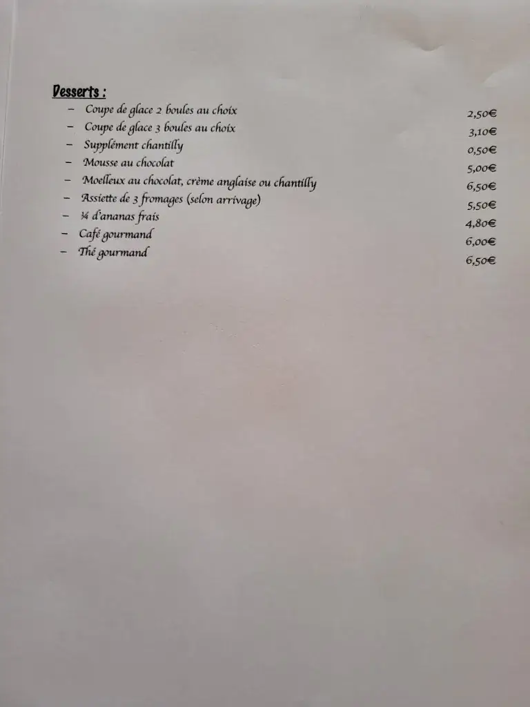 Menu_Le Cosy restaurant_Breteuil_image_2