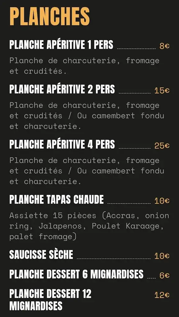 Menu_Chopes & Shop - Bar et cave à bières_Firminy_image_1