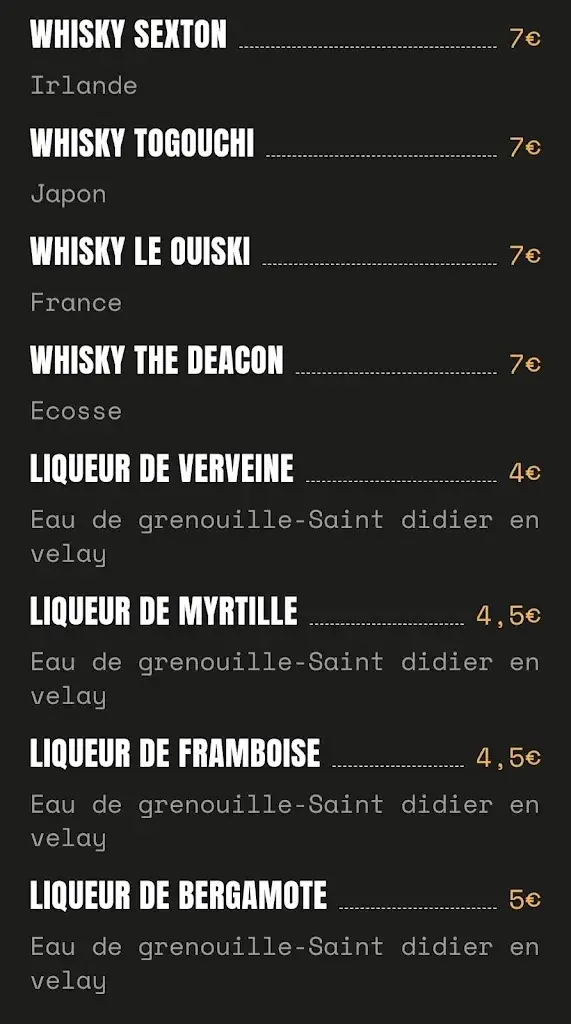 Menu_Chopes & Shop - Bar et cave à bières_Firminy_image_4