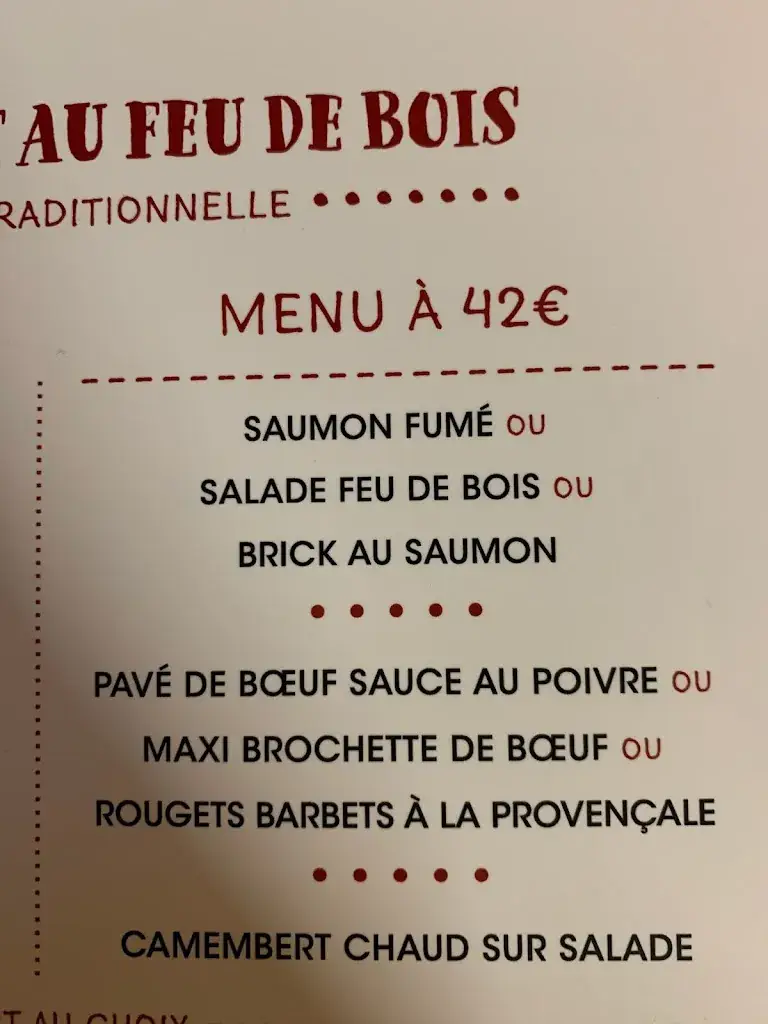 Menu_Restaurant Au Feu De Bois_Breteuil_image_1
