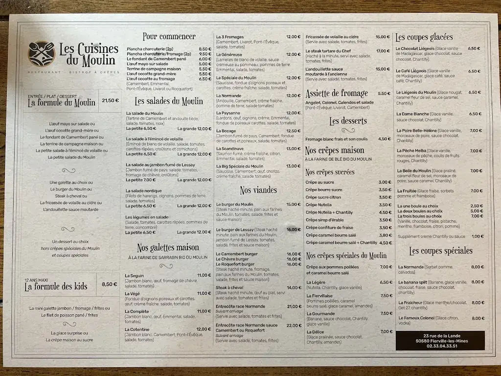 Menu_Les Cuisines du Moulin_Fierville-les-Mines_image_3