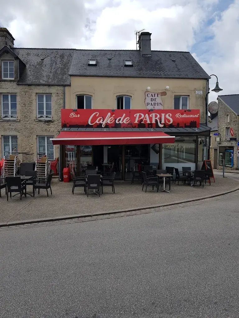 Café de Paris bar restaurant français burger french tacos kebab restaurant in Bricquebec-en-Cotentin
