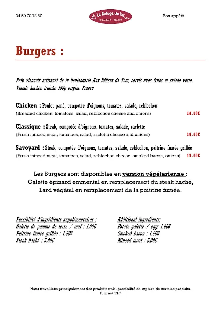 Menu_Le refuge du lac_Évian-les-Bains_image_3