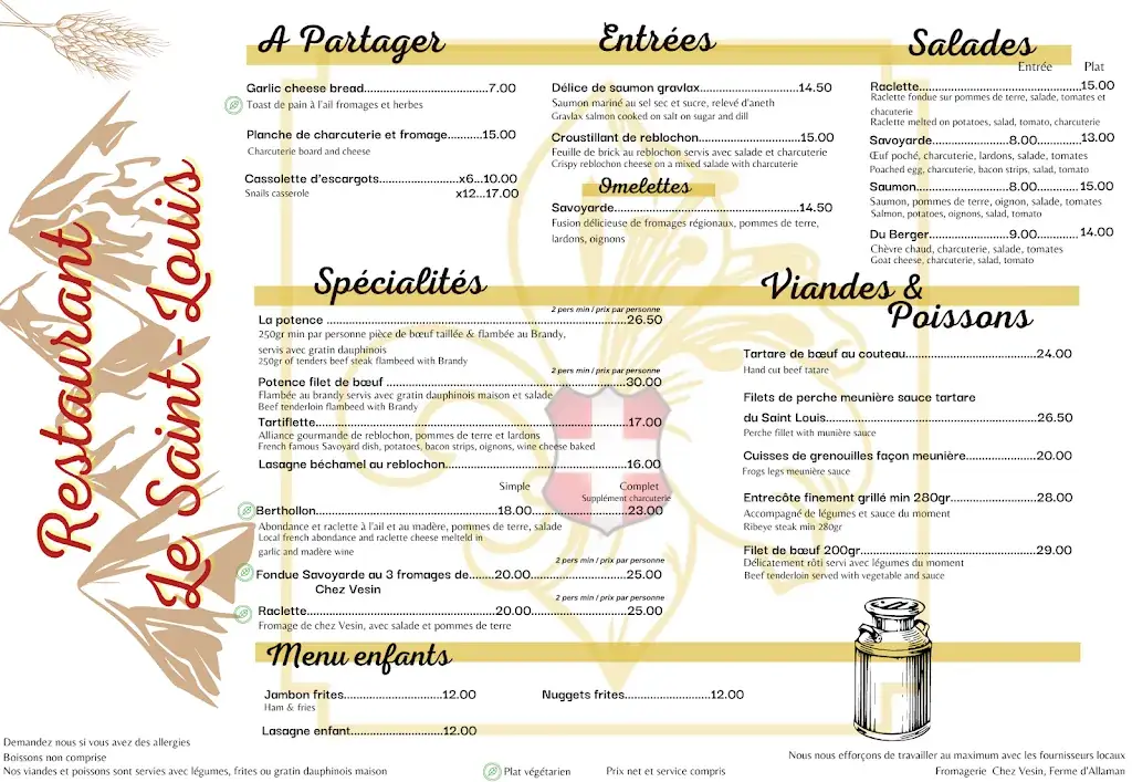 Menu_Le Saint Louis_Évian-les-Bains_image_1