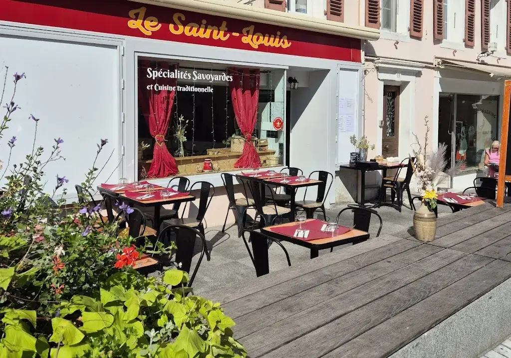 Le Saint Louis restaurant in Évian-les-Bains