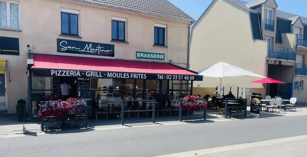 San Martino restaurant in Bréhal