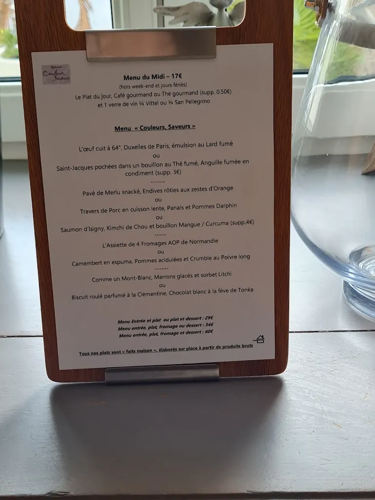 Menu_Restaurant Couleurs Saveurs_Bricqueville-sur-Mer_image_3