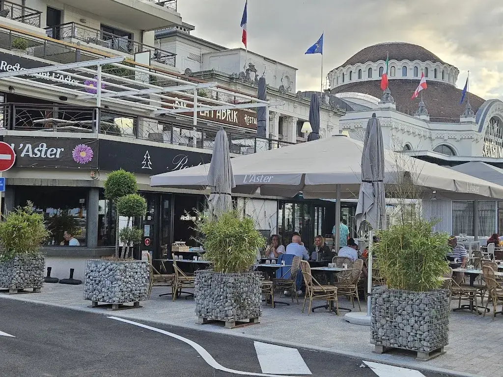 L'Aster restaurant in Évian-les-Bains