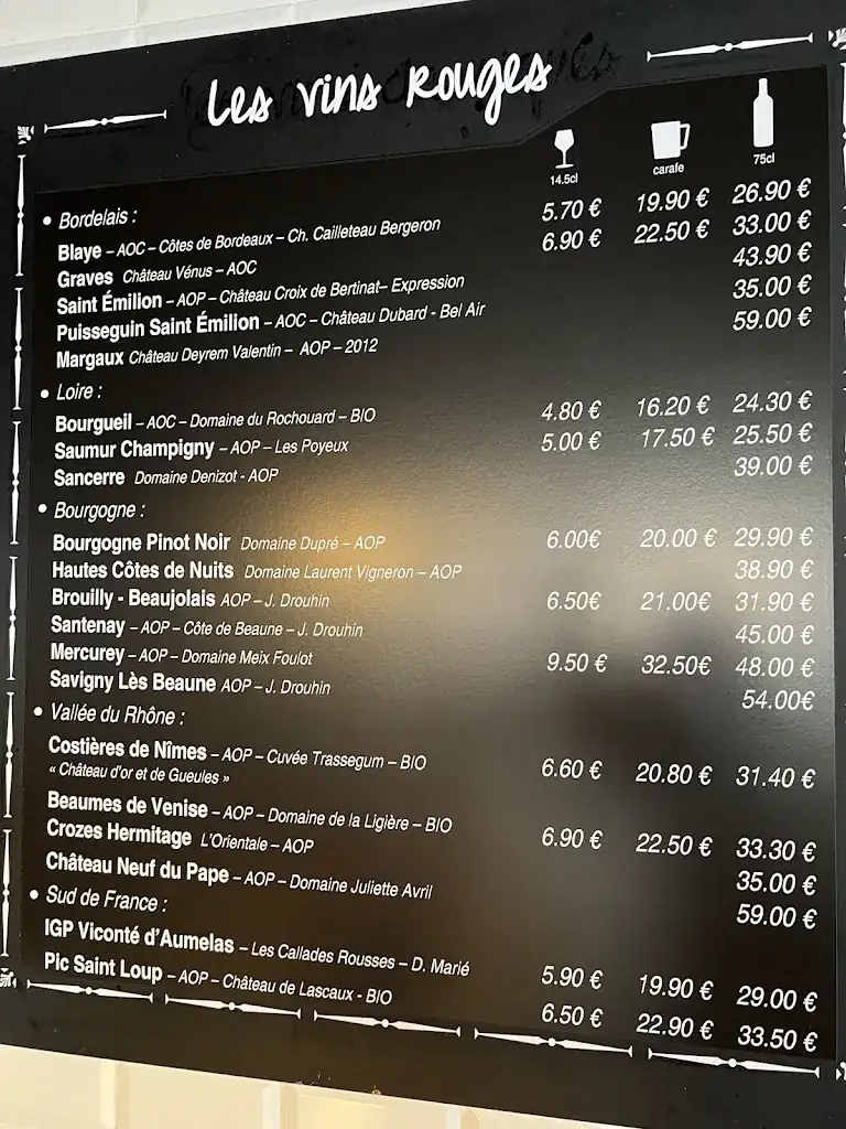 Menu_La Table De Louis_Granville_image_4