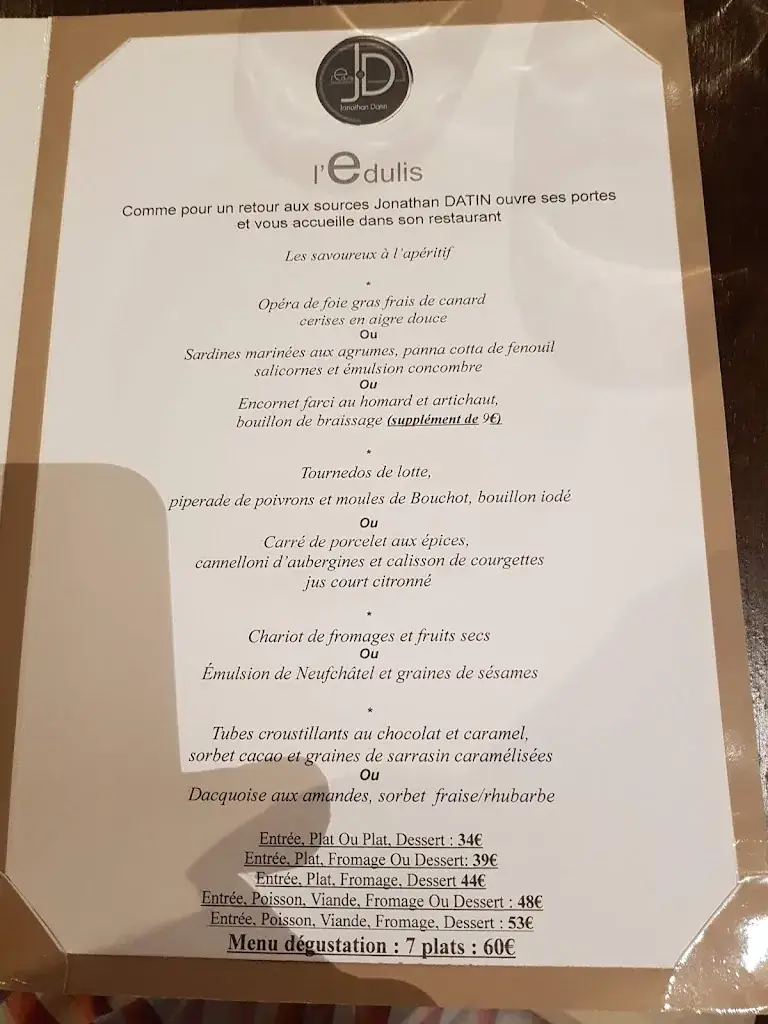 Menu_L'Edulis Granville_Granville_image_2