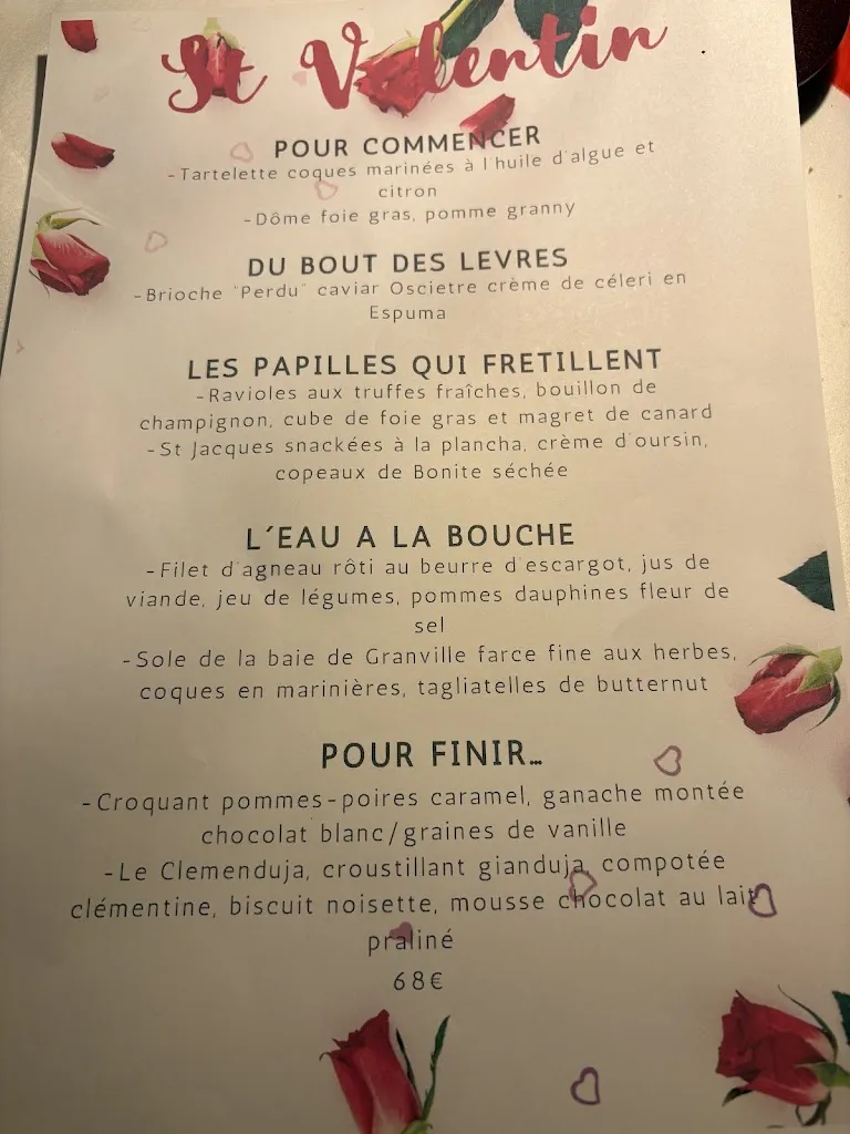 Menu_La Citadelle_Granville_immagine_1