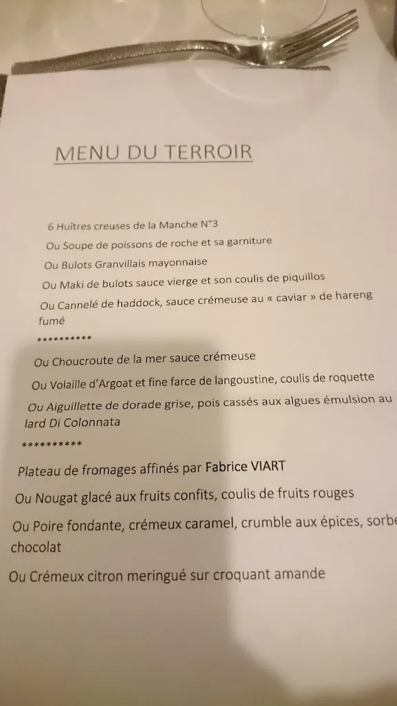 Menu_La Citadelle_Granville_immagine_4