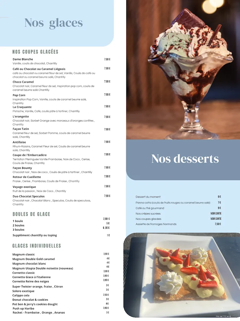 Menu_Bistrot L'Embarcadère_Granville_image_3