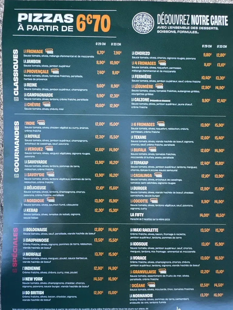 Menu_Le kiosque à pizzas Bréhal_Bréhal_image_1