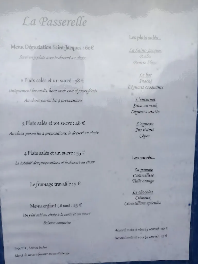 Menu_La Passerelle_Bricqueville-sur-Mer_image_1