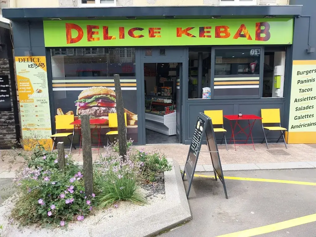 Delice Kebab restaurant in Bréhal