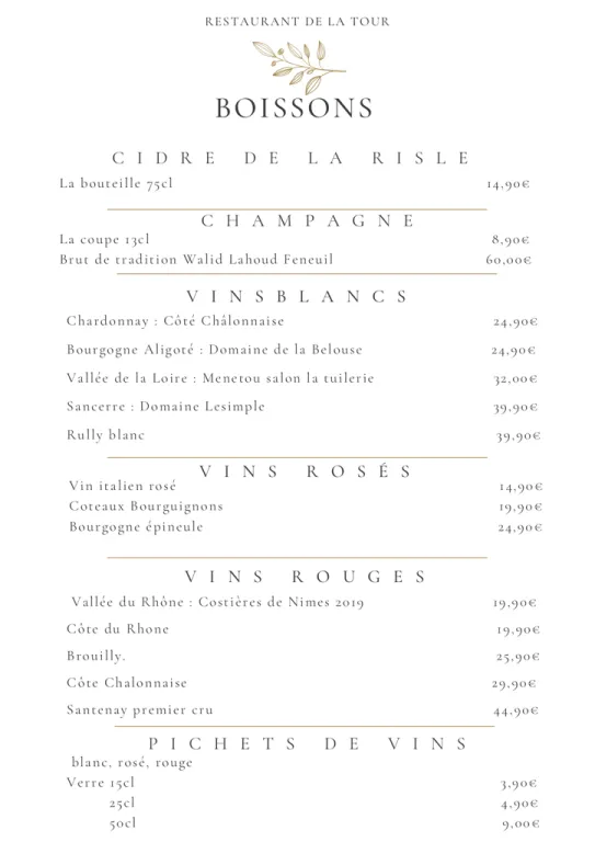 Menu_Restaurant de la Tour_Bec-Hellouin_image_3