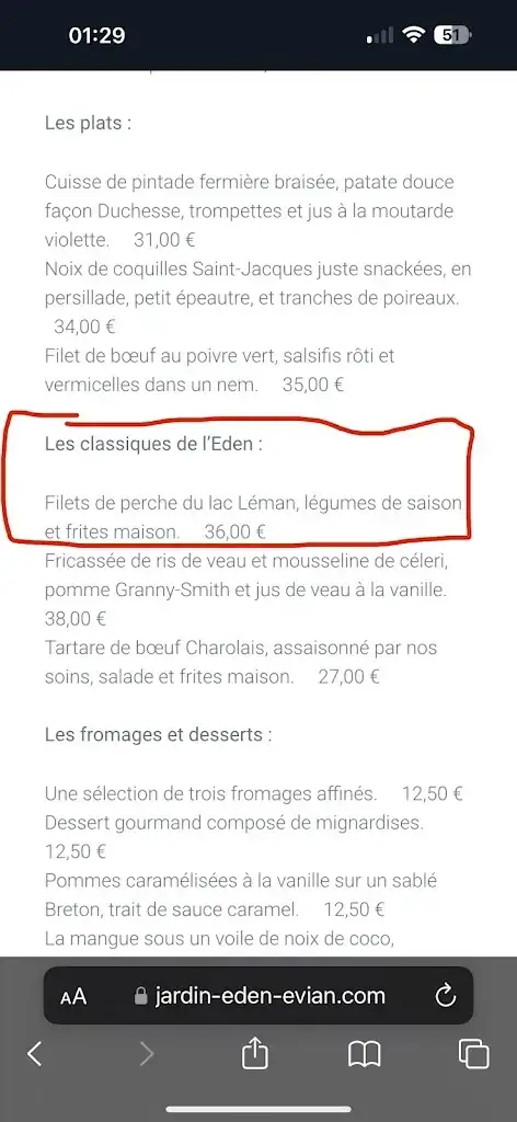 Menu_Au Jardin d'Eden_Évian-les-Bains_image_2