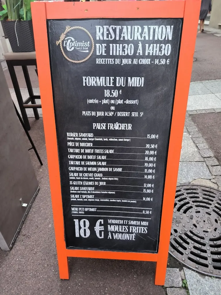 Menu_L'Optimist Carte Restaurant_Évian-les-Bains_image_2