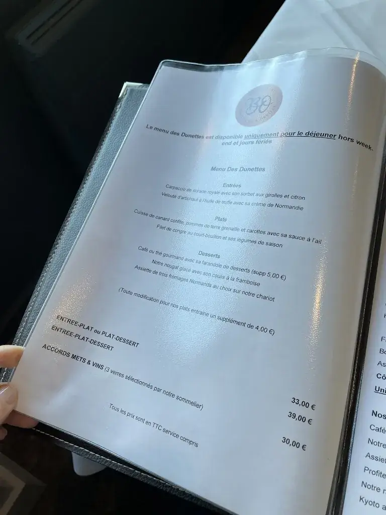 Menu_Le Bouche à Oreille_Cabourg_immagine_3