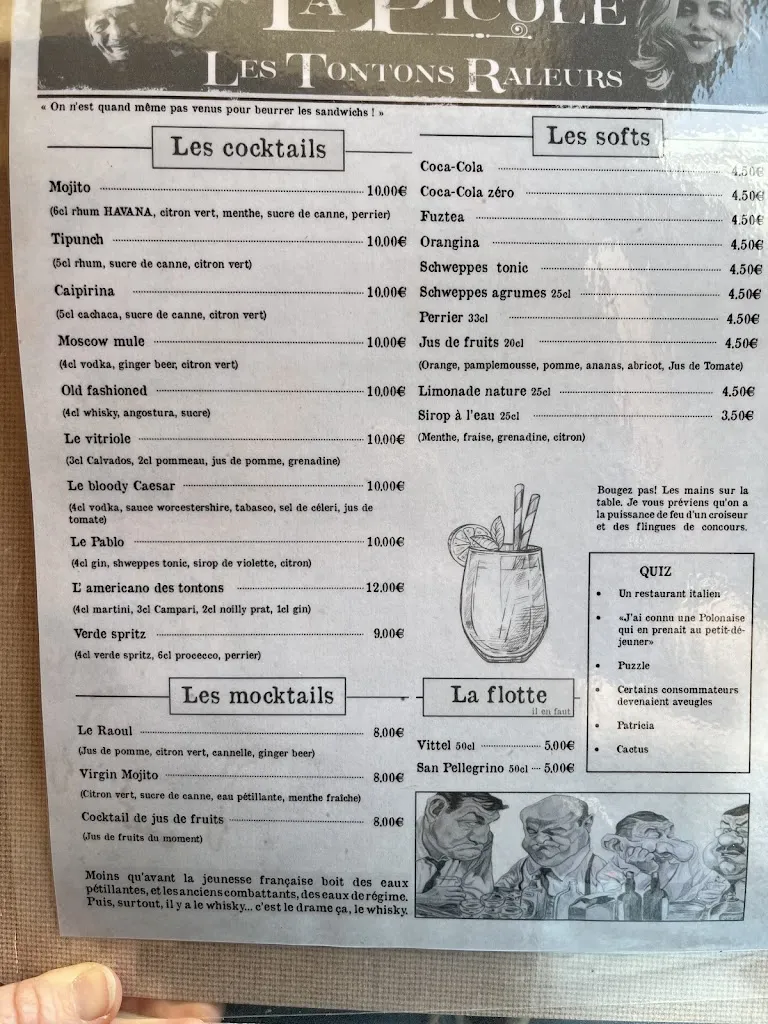 Menu_Les tontons râleurs/les tontons écailles_Cabourg_image_1