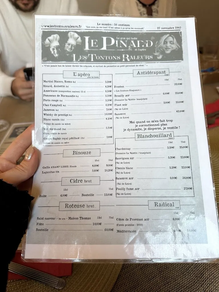 Menu_Les tontons râleurs/les tontons écailles_Cabourg_image_2