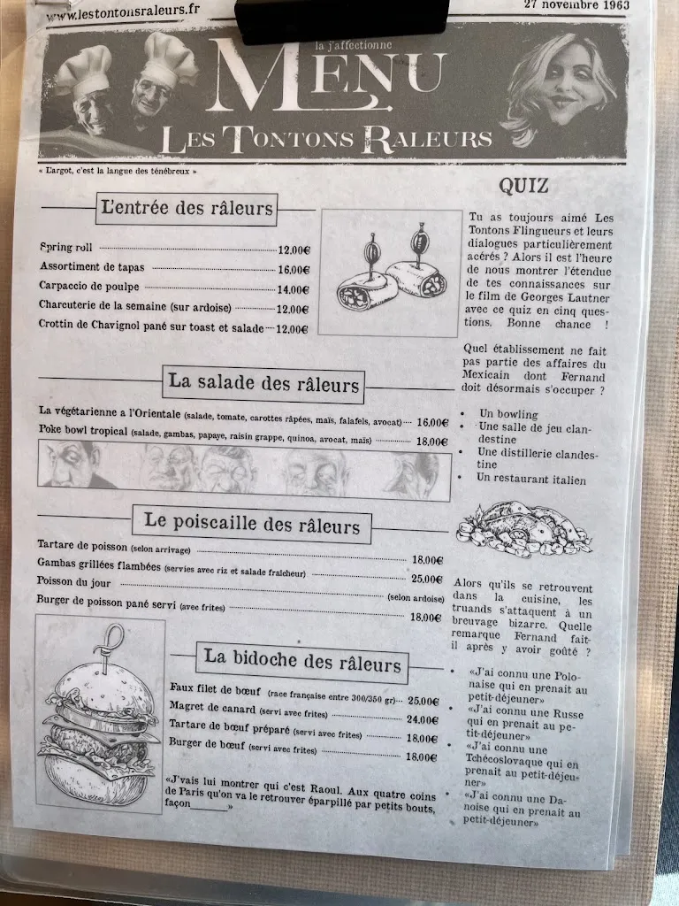 Menu_Les tontons râleurs/les tontons écailles_Cabourg_image_4