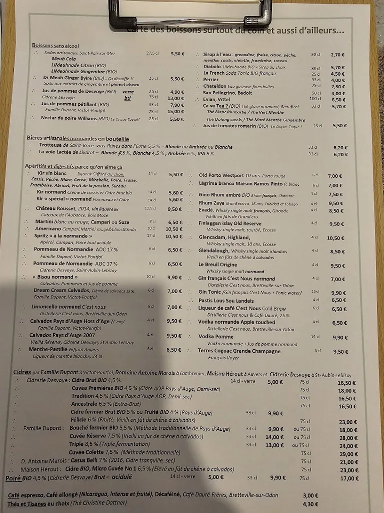 Menu_Jeff Cuisine sincère_Cabourg_image_2