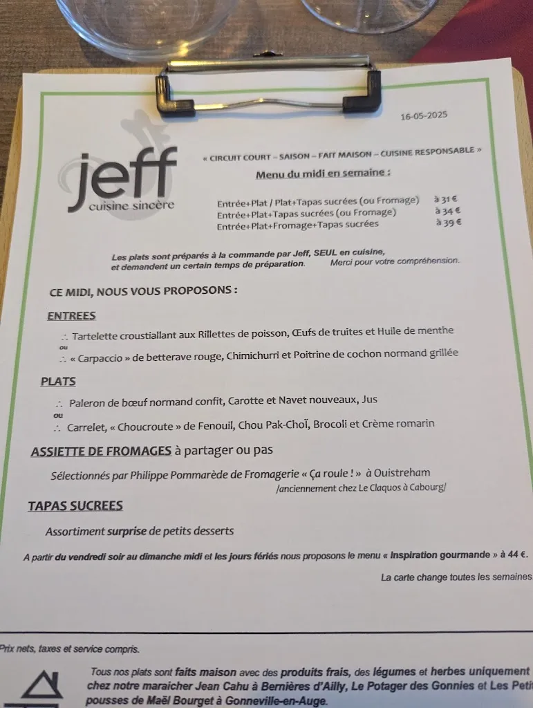 Menu_Jeff Cuisine sincère_Cabourg_image_4