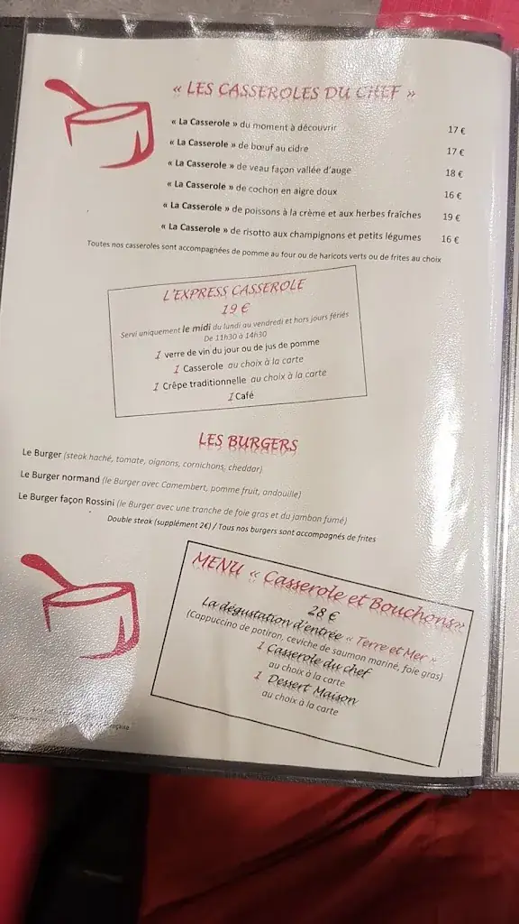 Menu_O P'tit louis_Cabourg_image_1