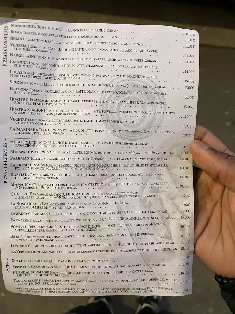 Menu_Restaurant I Fratelli_Cabourg_image_2