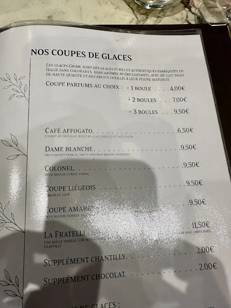 Menu_Restaurant I Fratelli_Cabourg_image_3