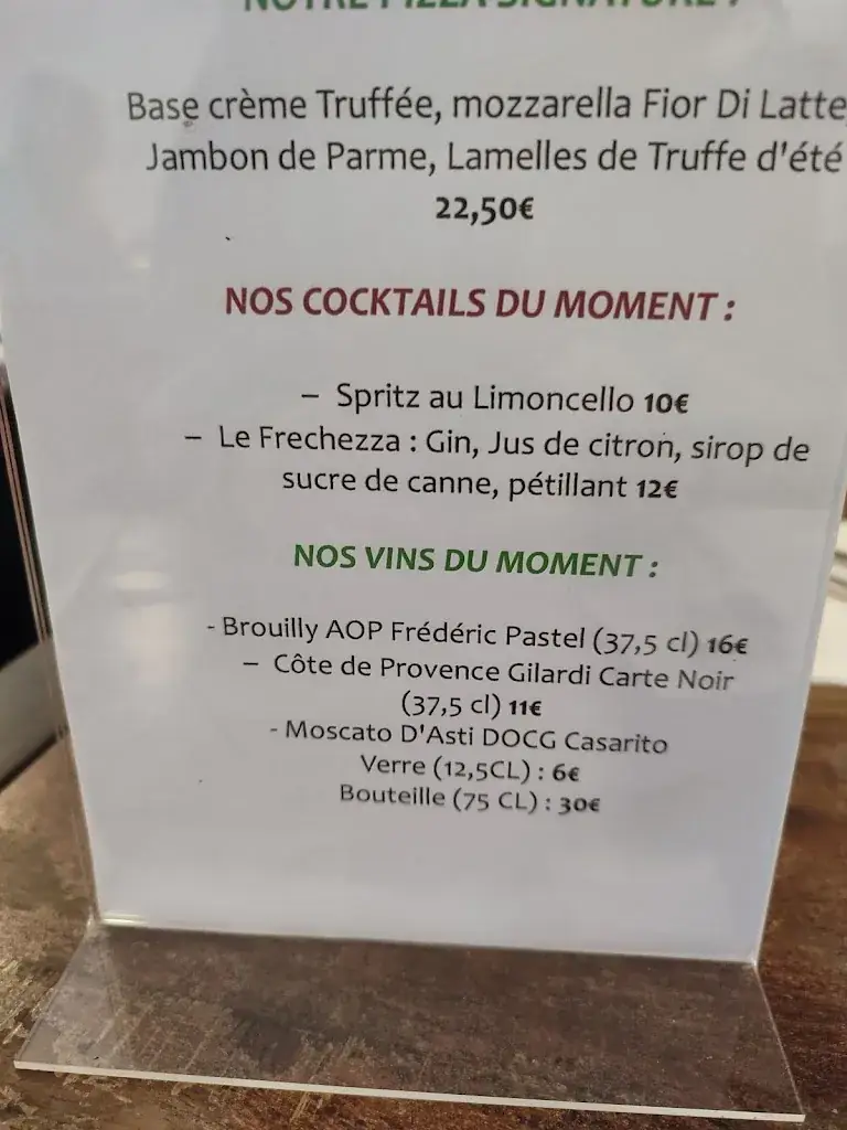 Menu_Restaurant I Fratelli_Cabourg_image_4