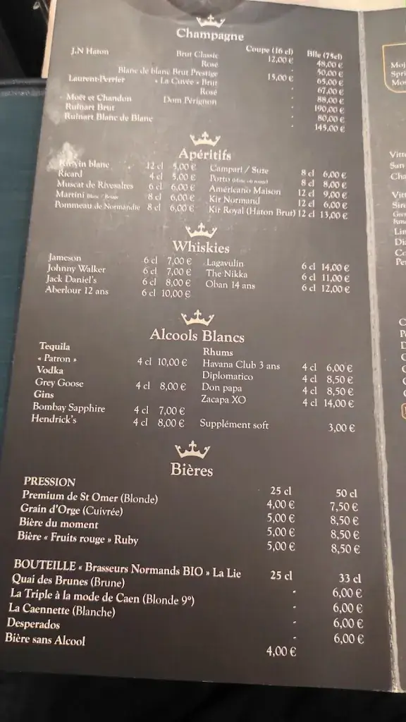 Menu_Monsieur Louis_Caen_image_3