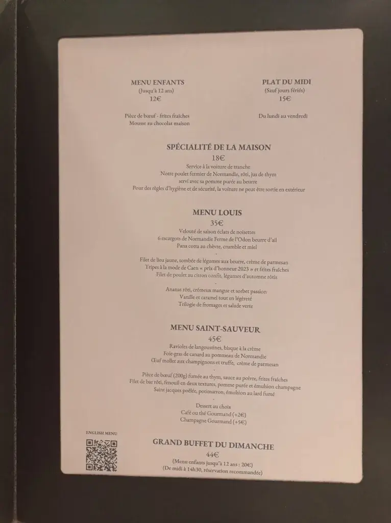 Menu_Monsieur Louis_Caen_image_4
