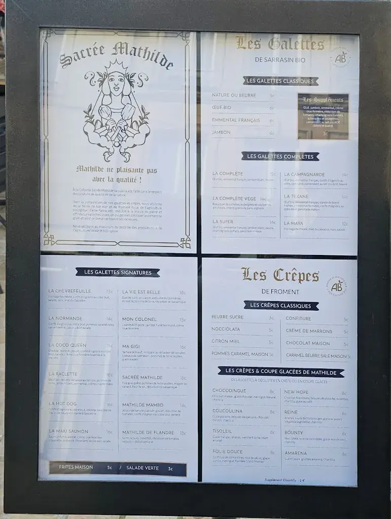 Menu_Sacrée Mathilde_Caen_image_4