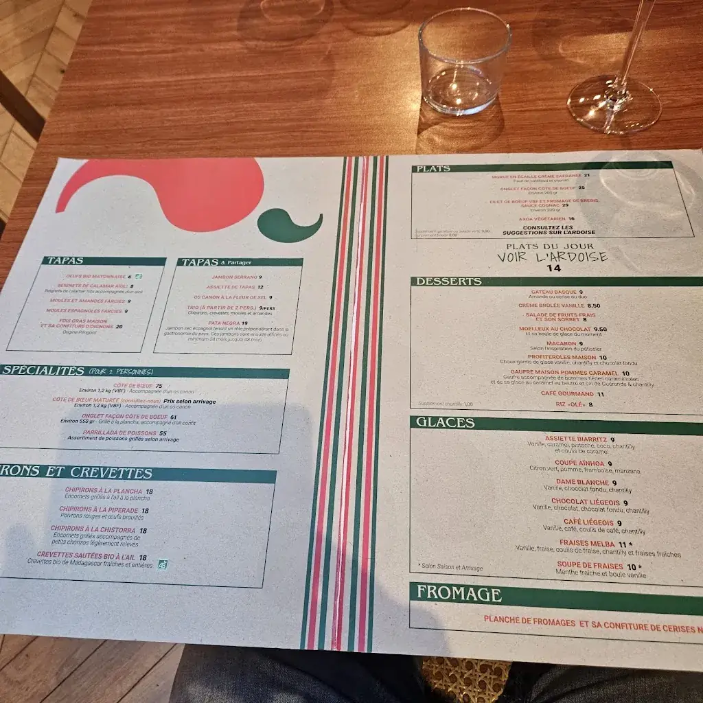 Menu_Le Bistrot Basque_Caen_image_1