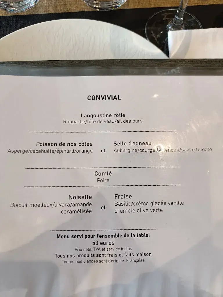 Menu_La table d'hôtes_Ouistreham_image_2