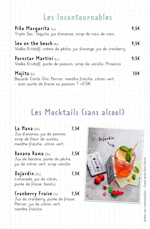 Menu_Les Fils à Maman Caen_Caen_immagine_1